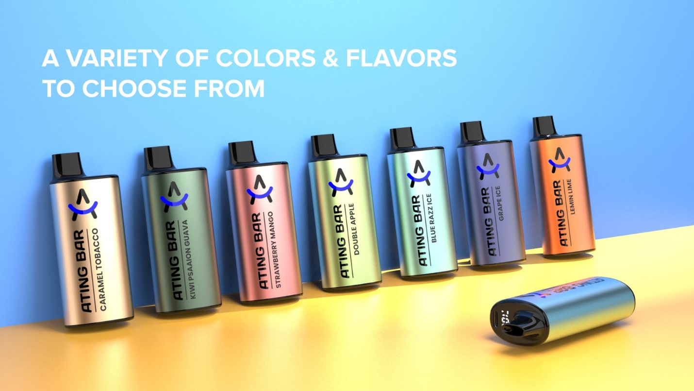 different color vapes